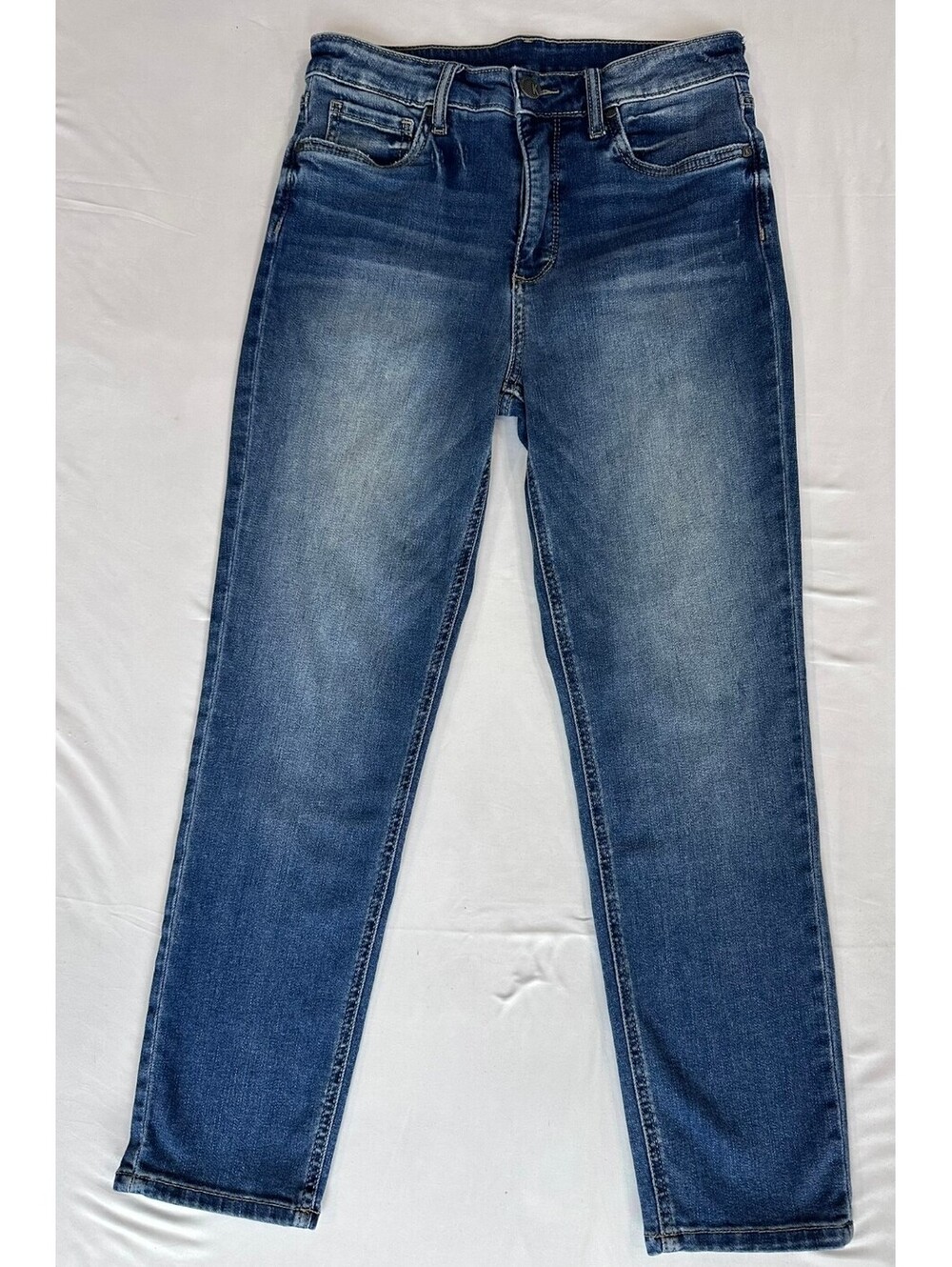 KUT from the Kloth Size 4 Medium Wash Straight Leg Stretch Jeans